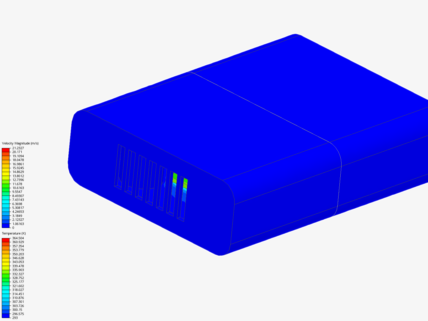 Advanced Tutorial: Thermal Management of an Electronics Box using CHT - Copy image