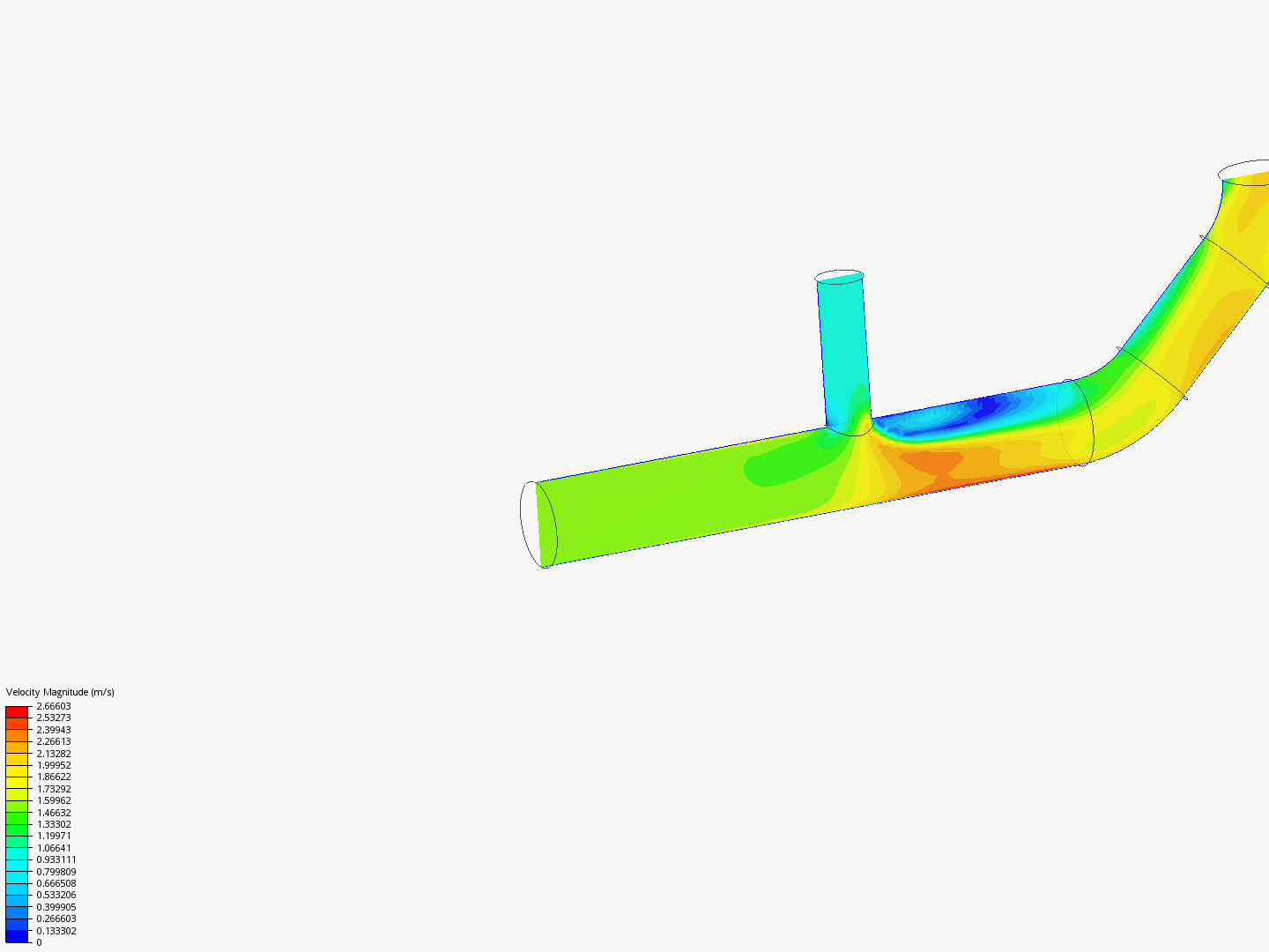 Tutorial 2: Pipe junction flow image