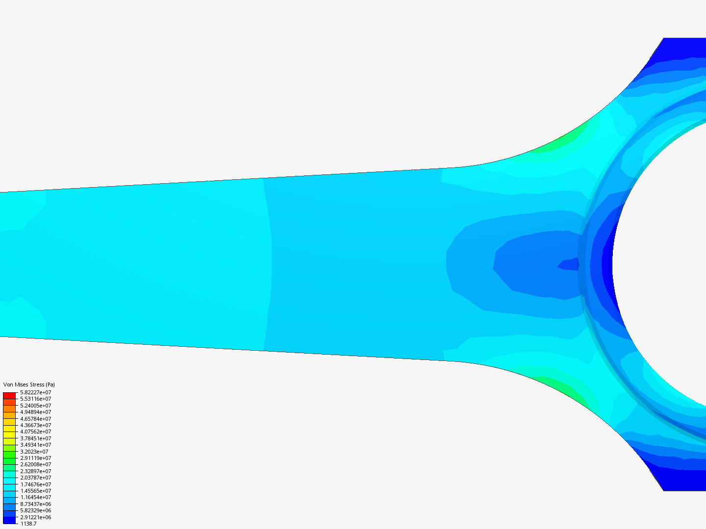 Tutorial 1: Connecting rod stress analysis image