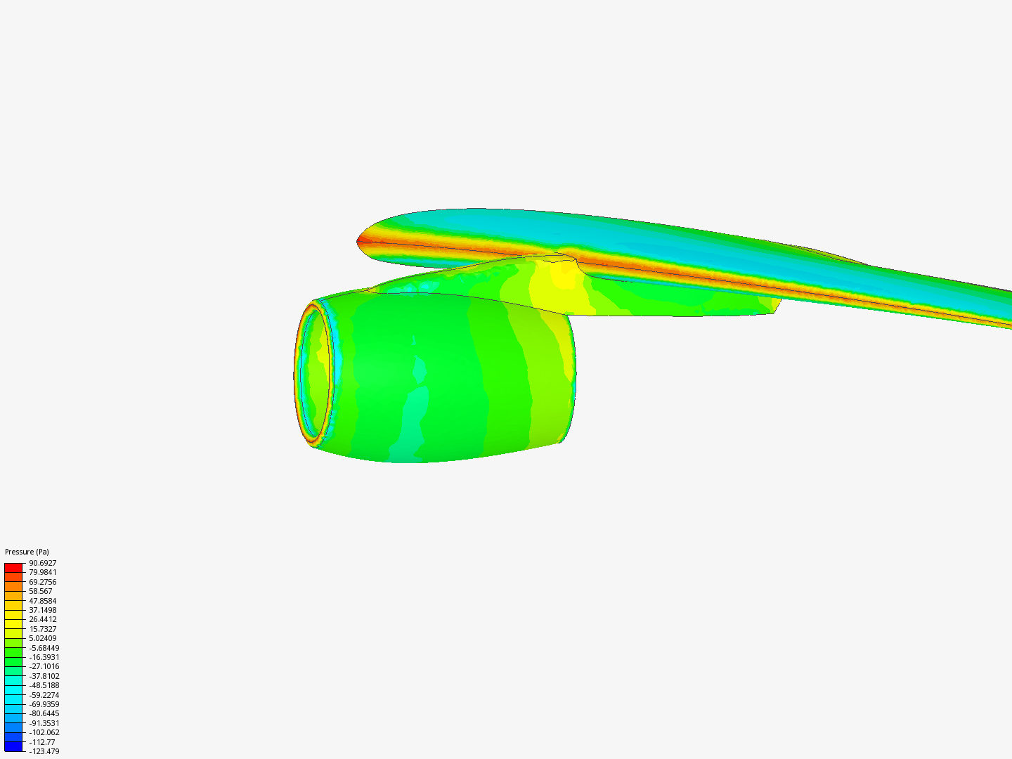 Tutorial: Compressible Flow Around a Wing image