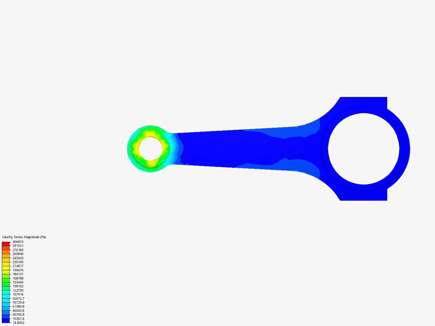 Tutorial 1: Connecting rod stress analysis image