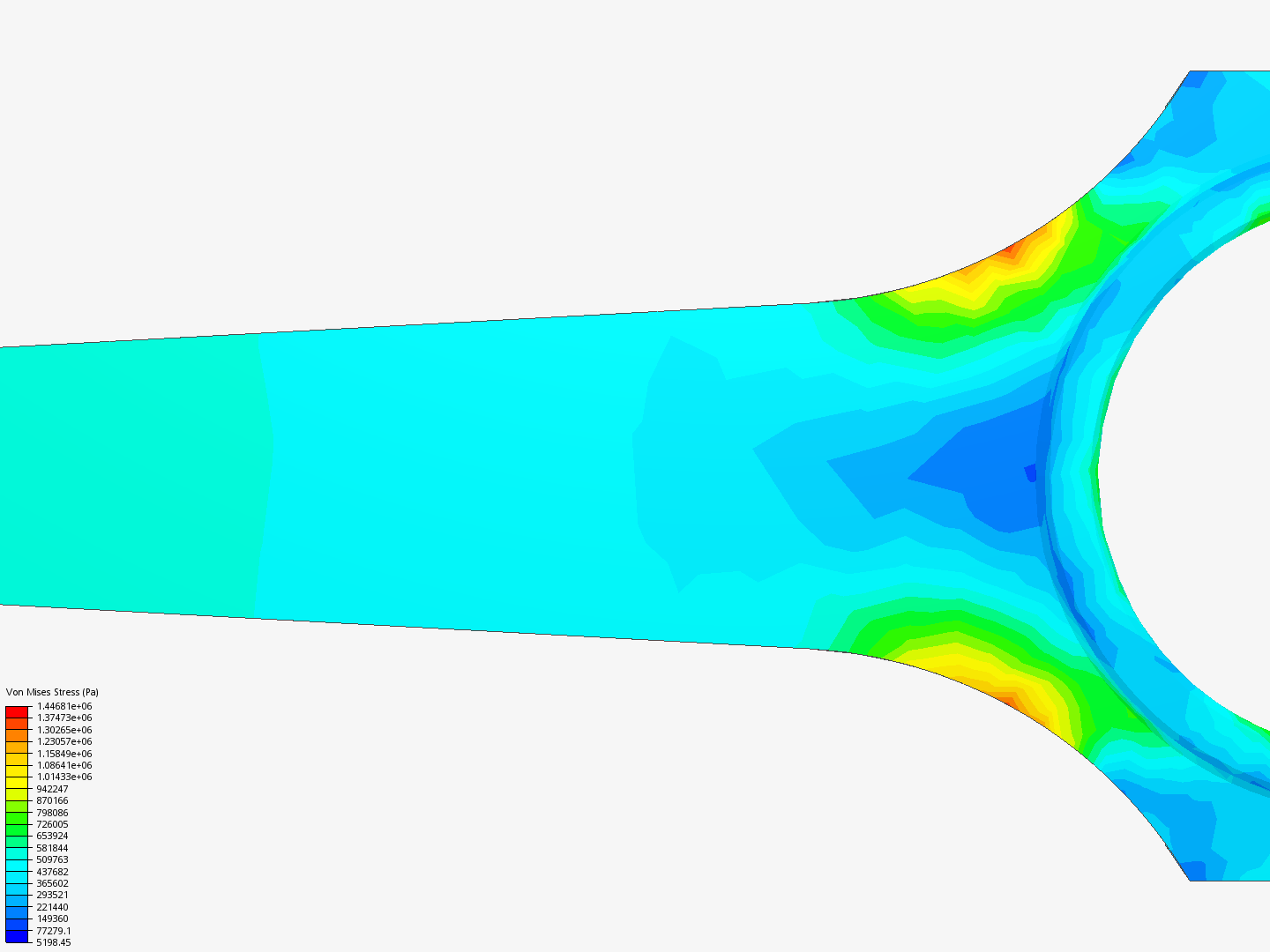 Tutorial 1: Connecting rod stress analysis image