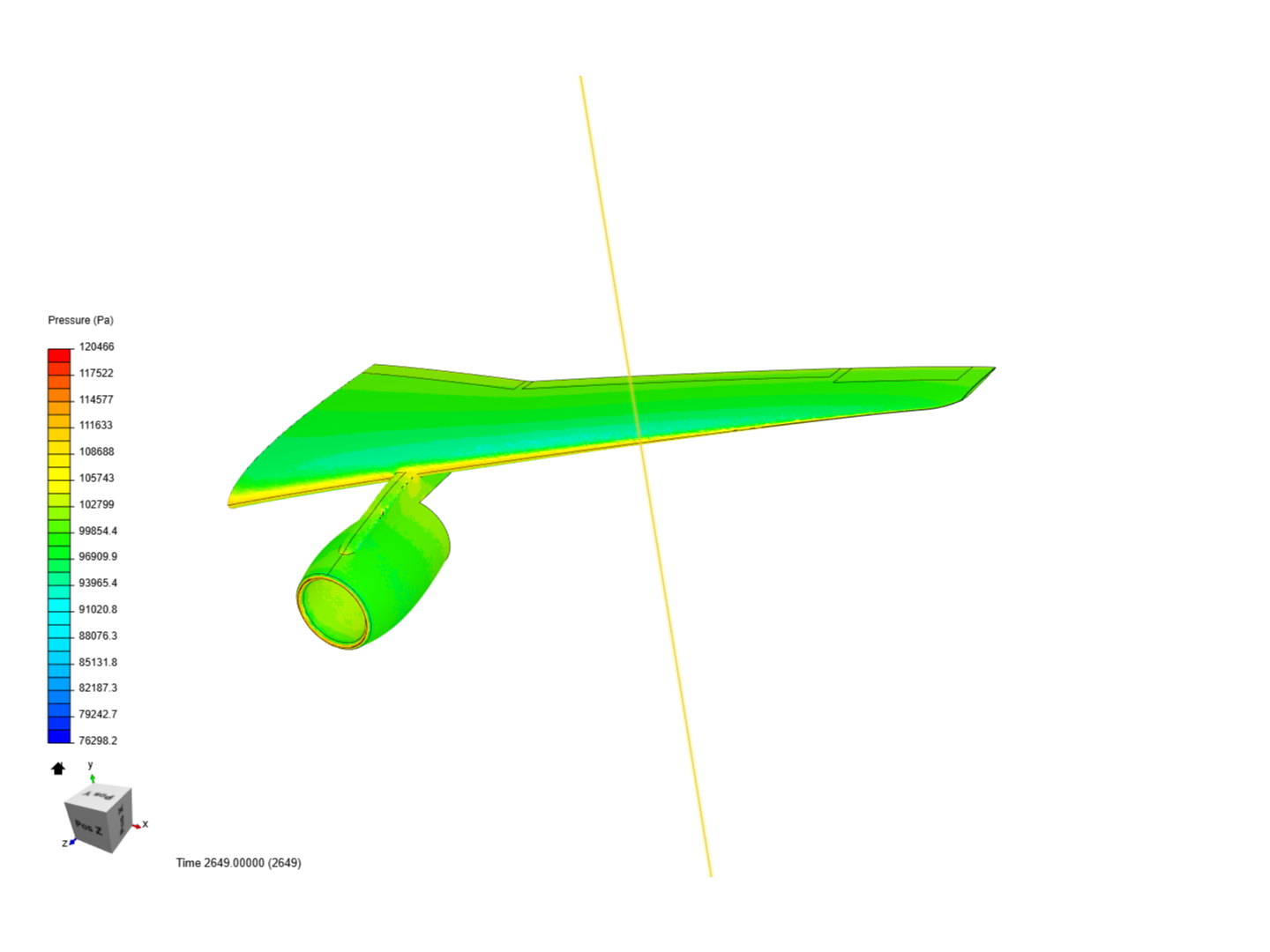 Tutorial: Compressible Flow Around a Wing image