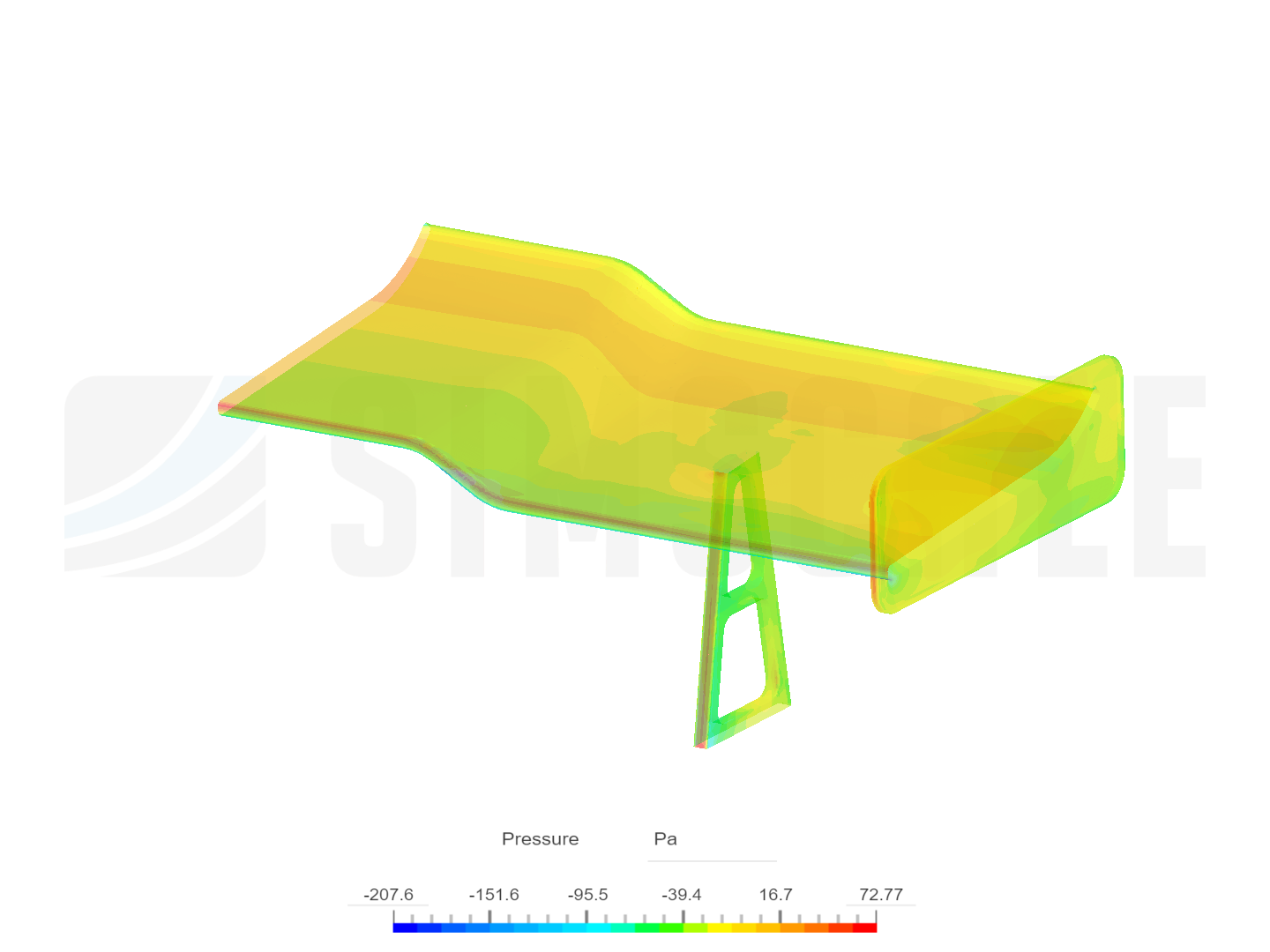 Tutorial: Airflow Around a GT Car Spoiler image