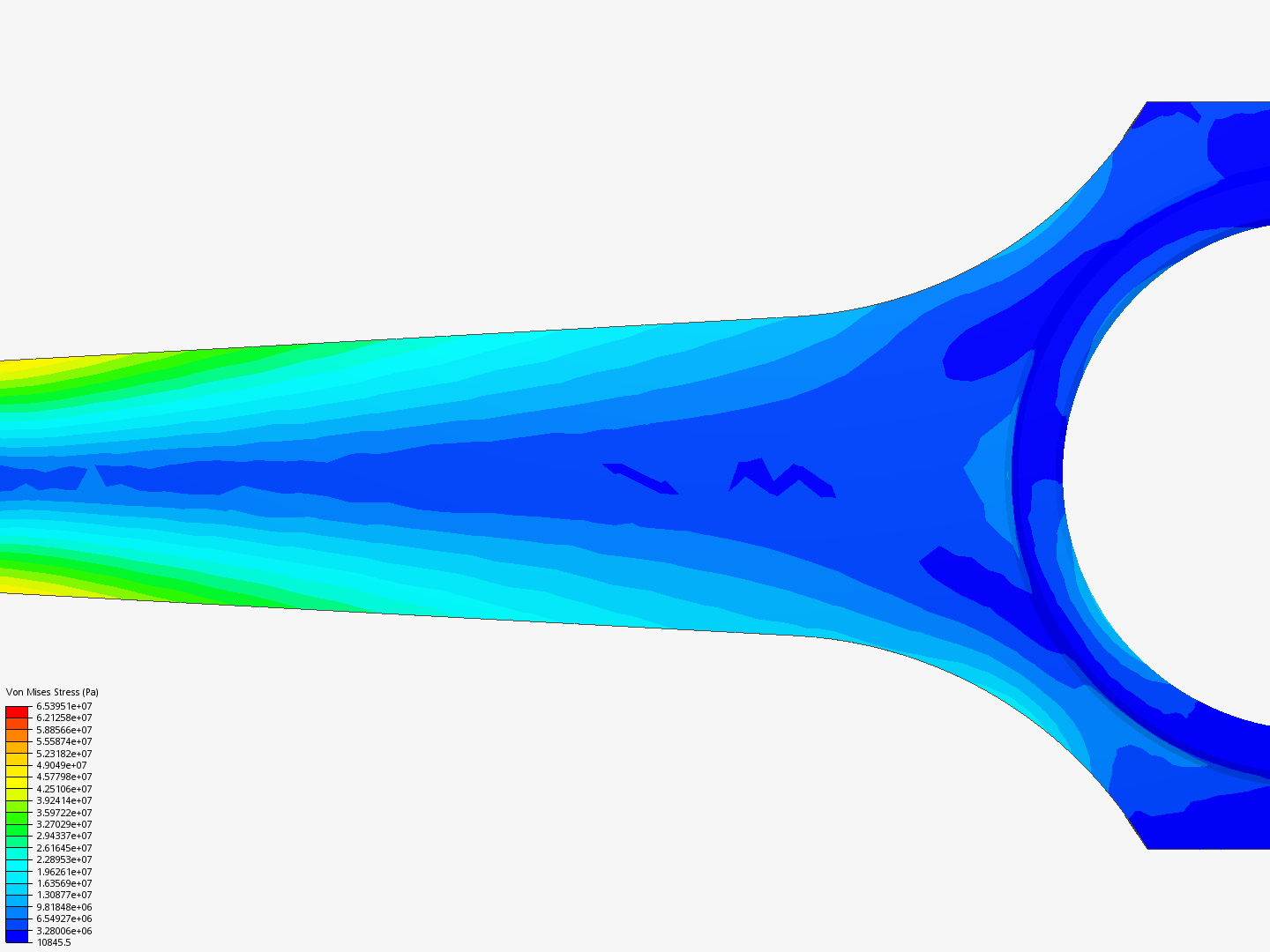 Tutorial 1: Connecting rod stress analysis image