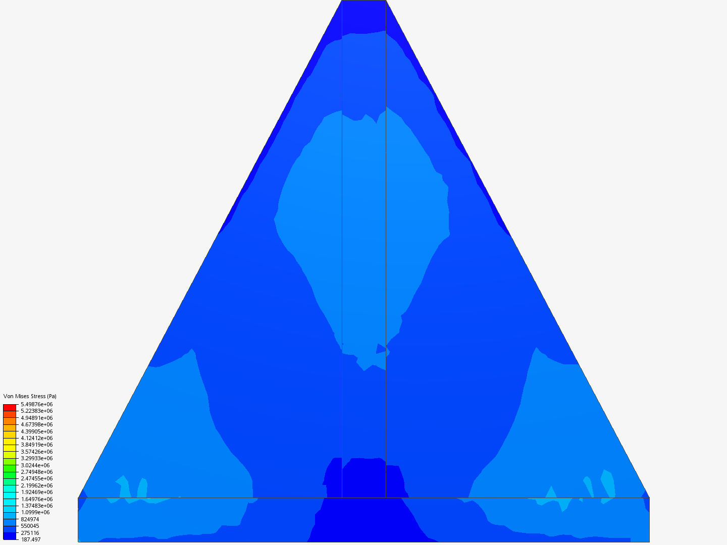 Tutorial - Linear static analysis of a crane image