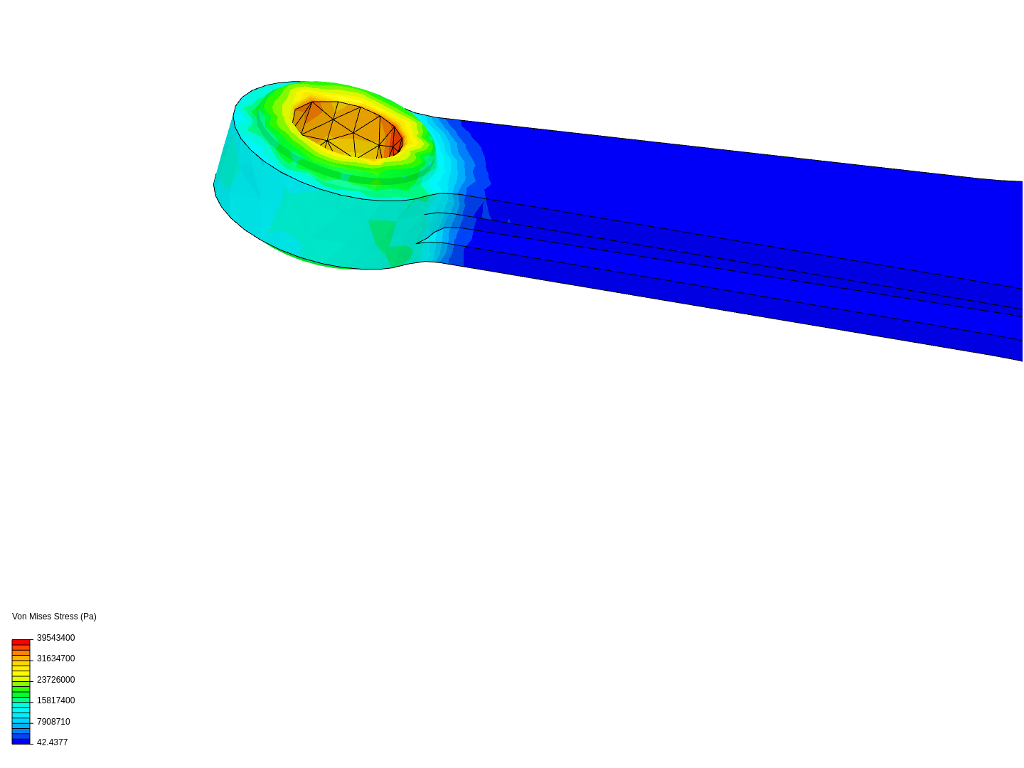 Tutorial 1: Connecting rod stress analysis image