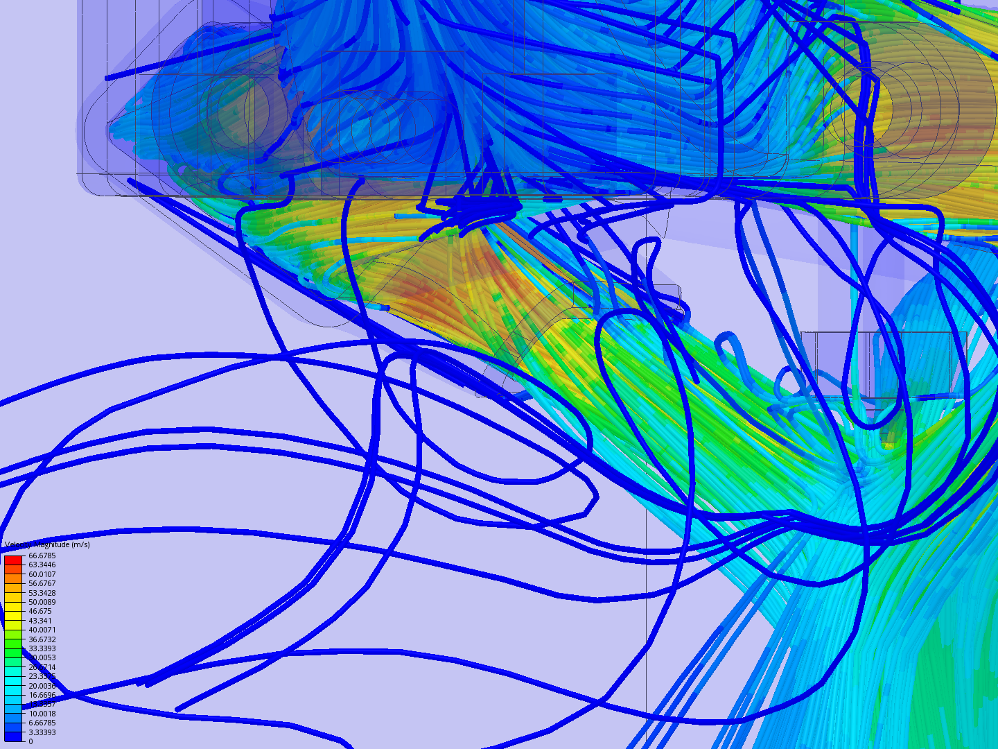 Goliath Short Fan Duct CFD image