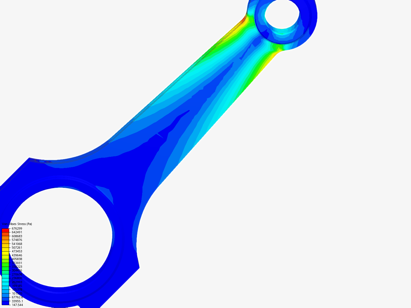 Tutorial 1: Connecting rod stress analysis image