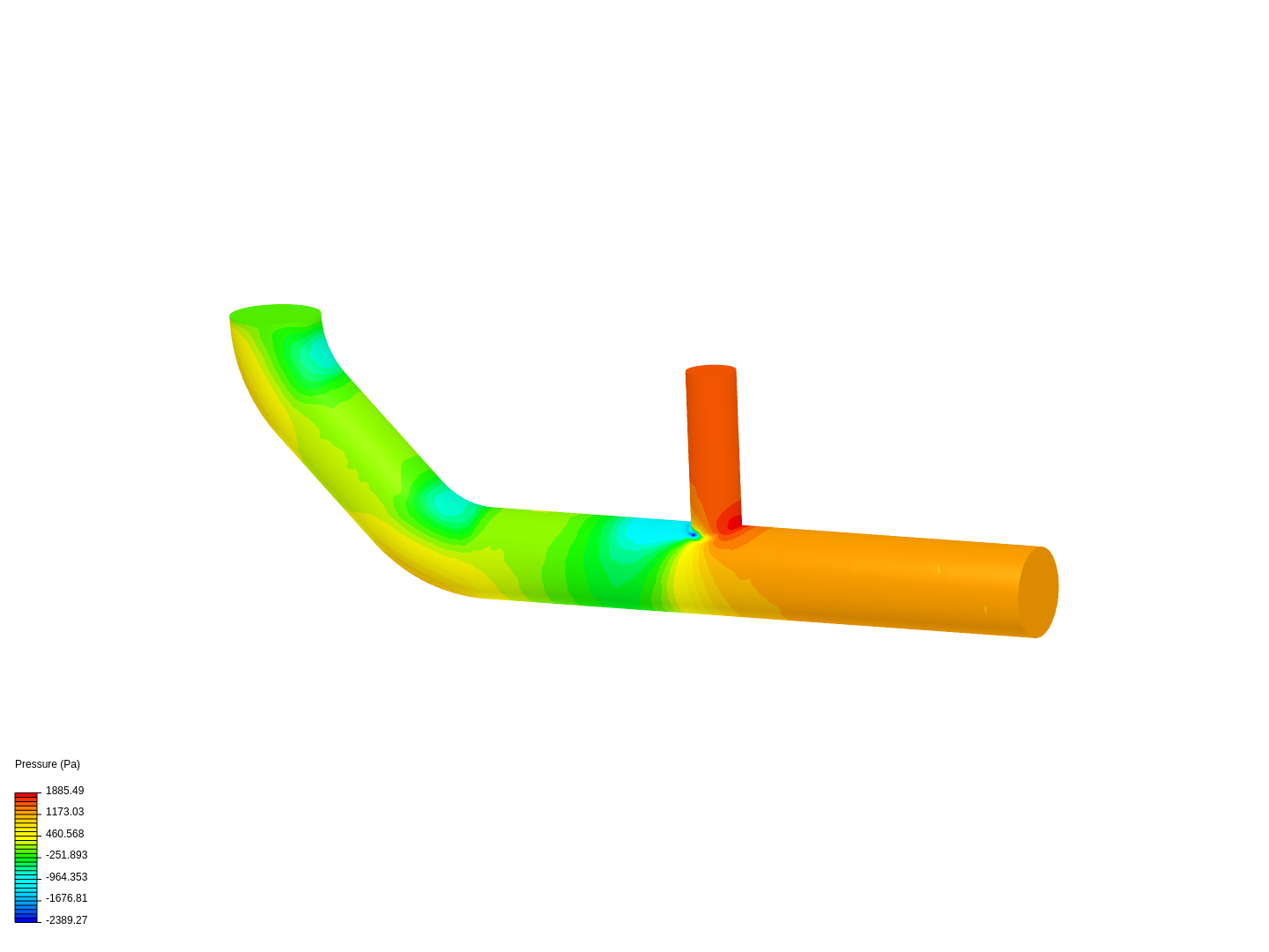 Tutorial 2: Pipe junction flow image