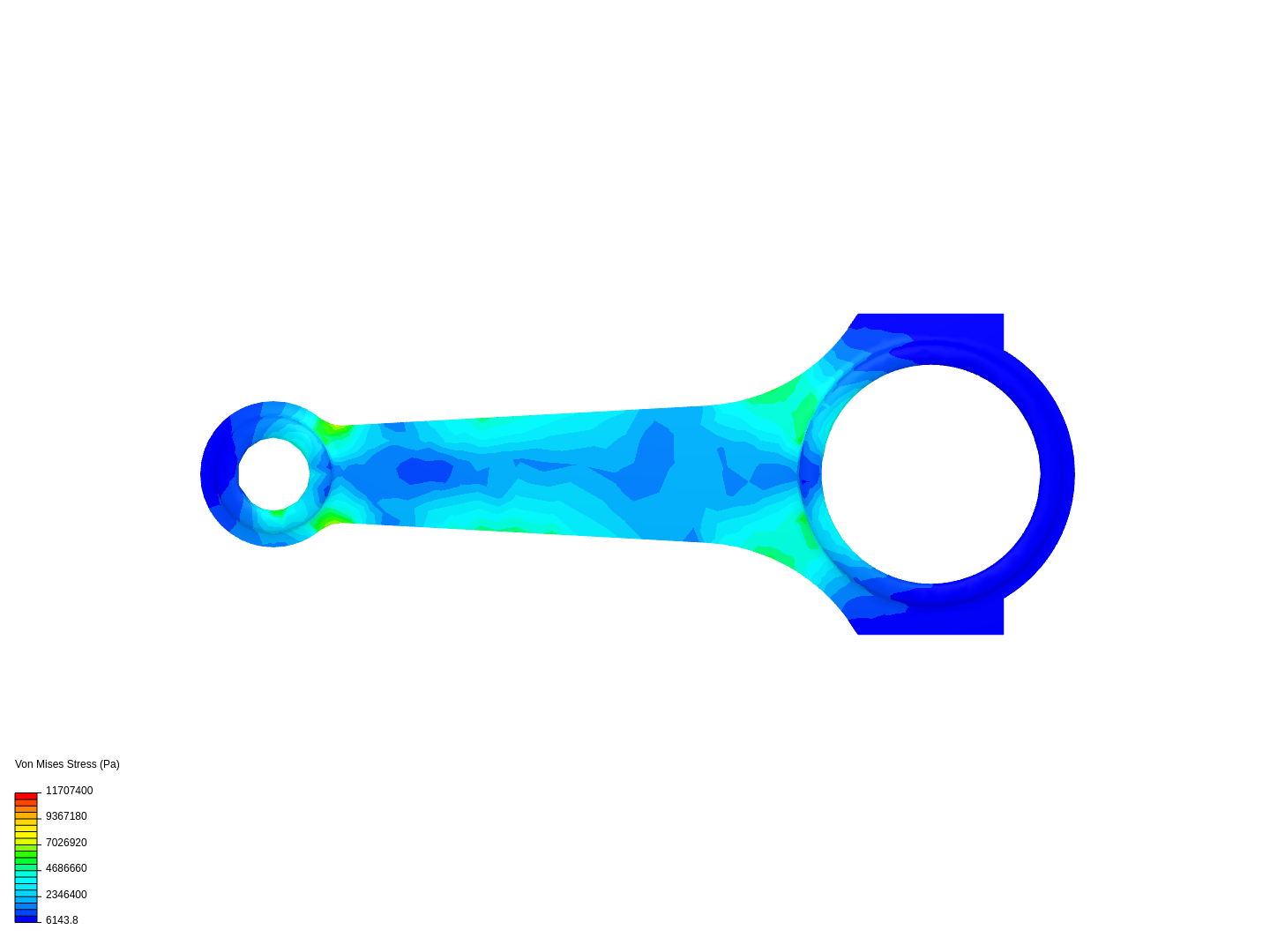 Tutorial 1: Connecting rod stress analysis image