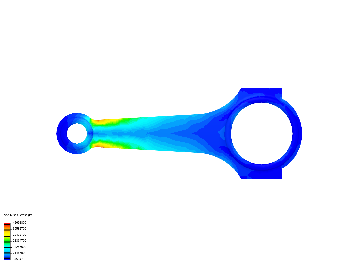 Tutorial 1: Connecting rod stress analysis image