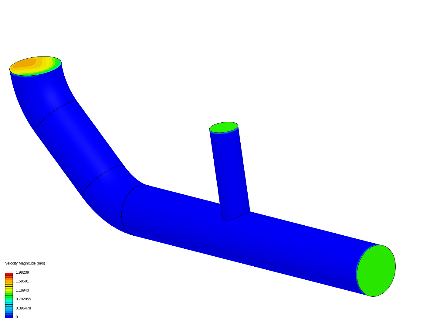 Tutorial 2: Pipe junction flow image