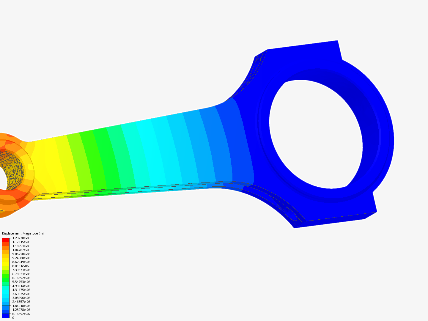 Tutorial 1: Connecting rod stress analysis image