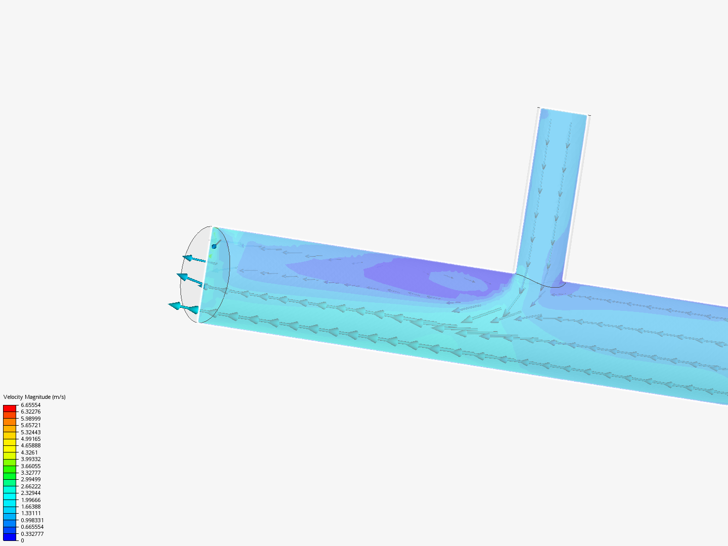 Tutorial 2: Pipe junction flow image