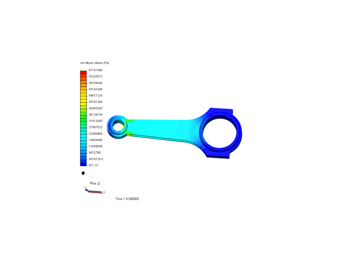 Tutorial 1: Connecting rod stress analysis image