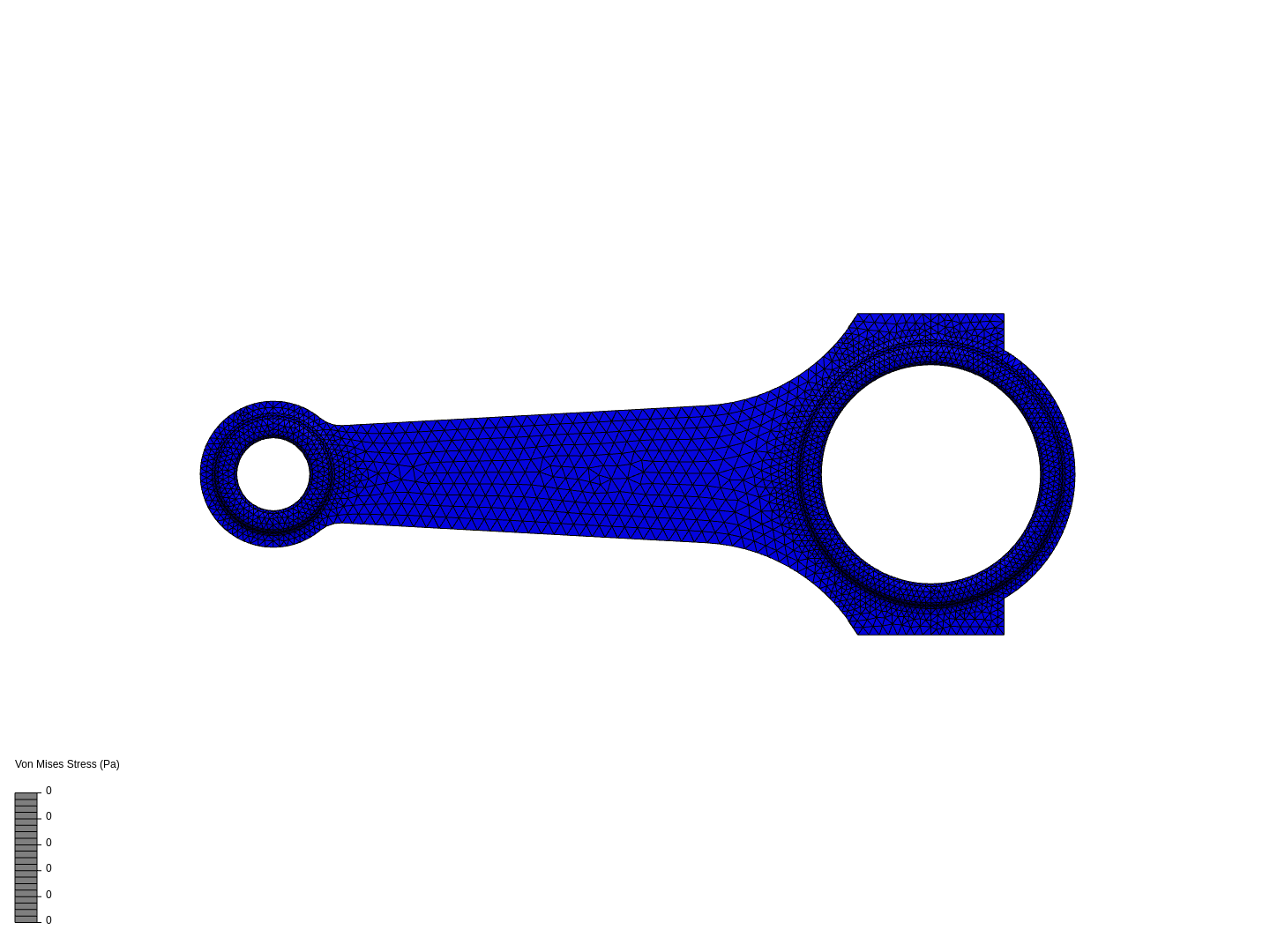 Tutorial-01: Connecting rod stress analysis image