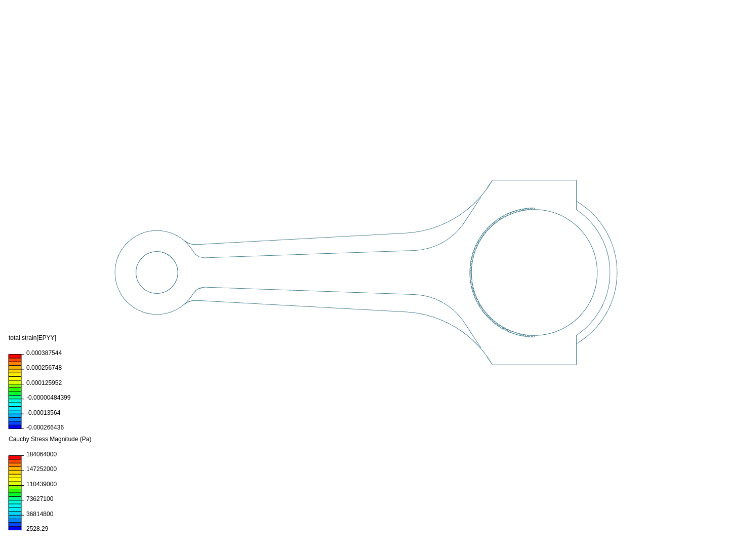 Tutorial 1: Connecting rod stress analysis image