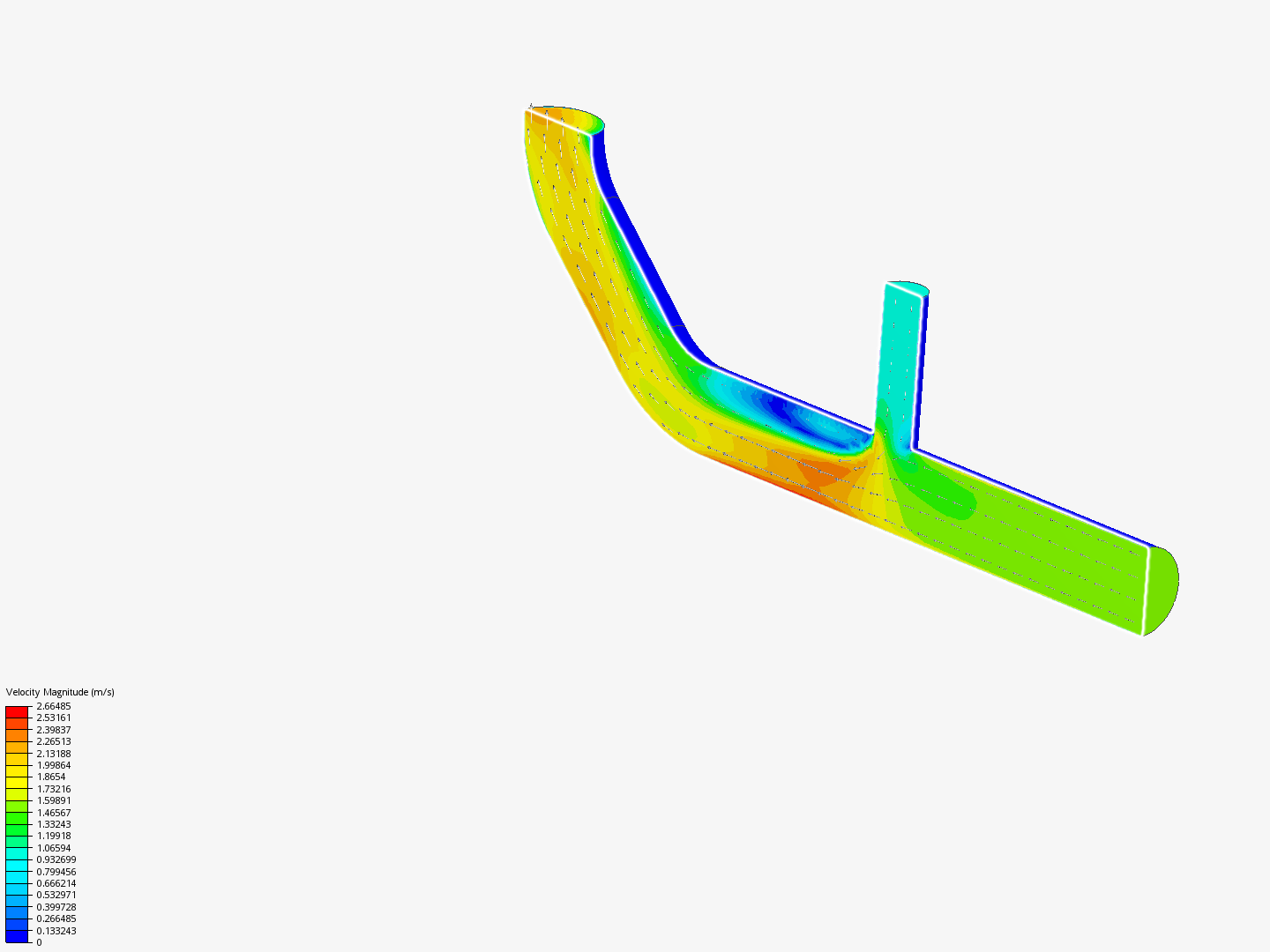 Tutorial 2: Pipe junction flow image