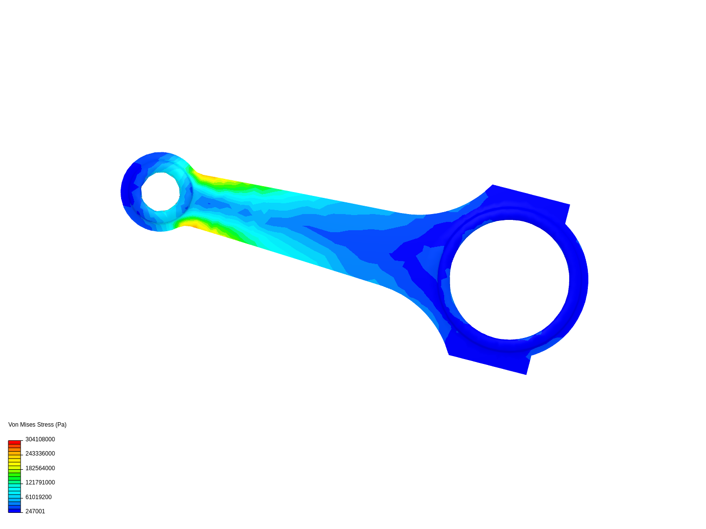 Tutorial 1: Connecting rod stress analysis image