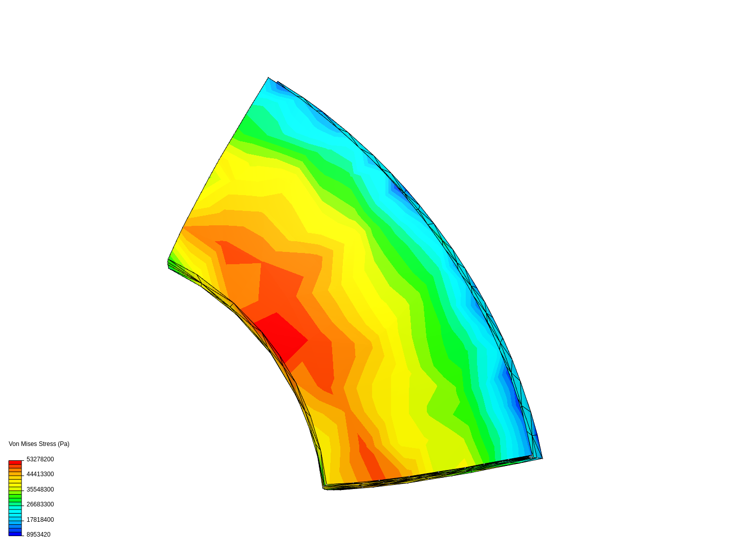 Thermal Stress Analysis of Simple Component image