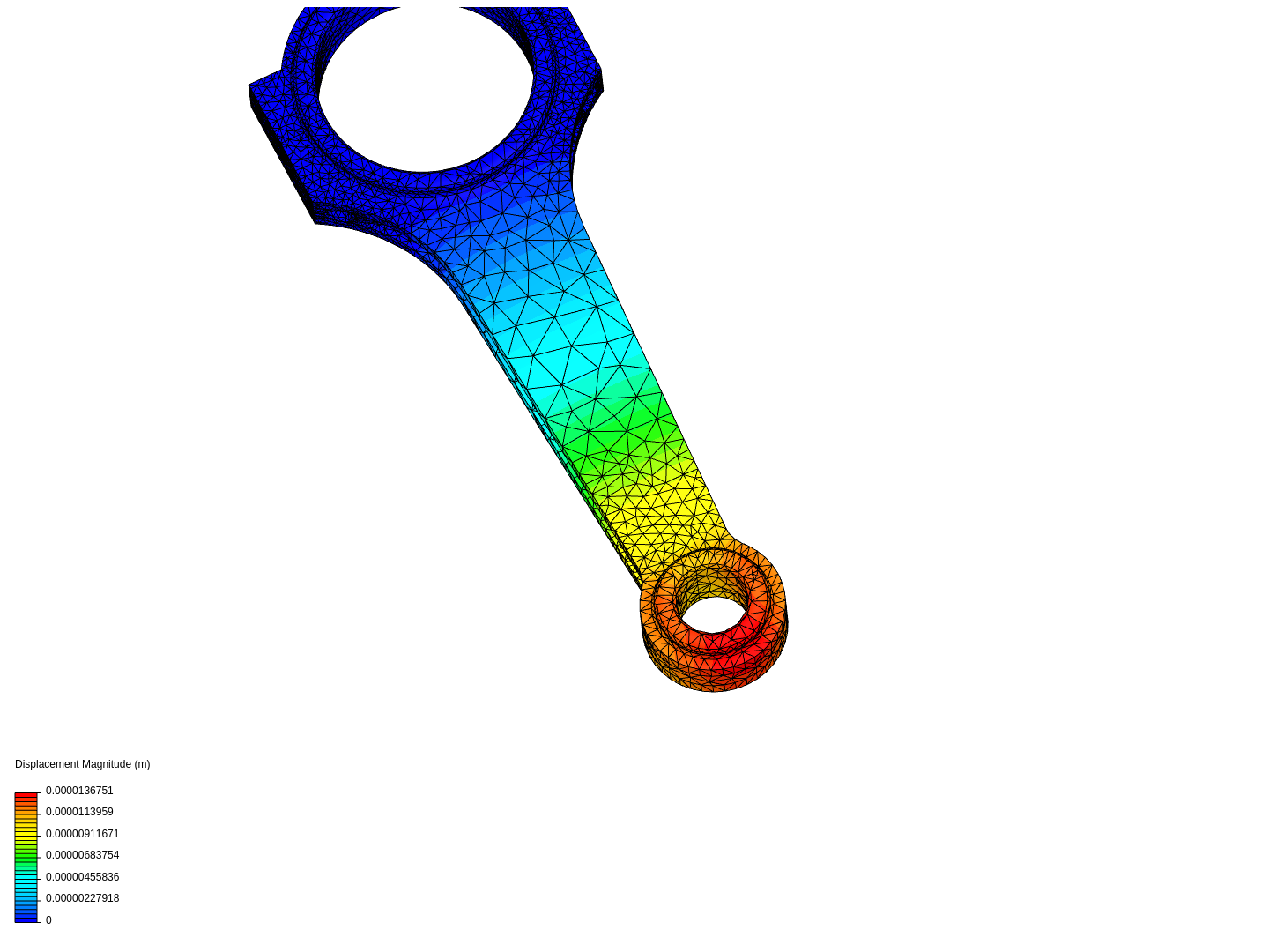 Tutorial 1: Connecting rod stress analysis image