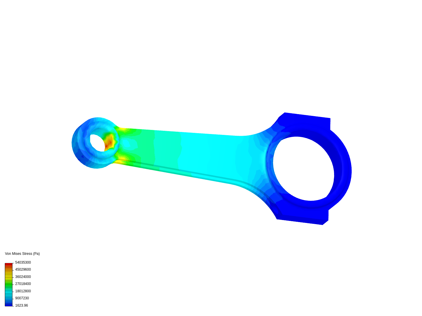 Tutorial 1: Connecting rod stress analysis image