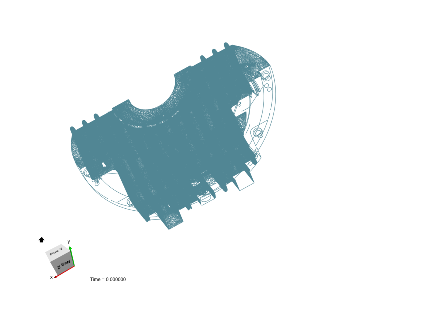 Bearing House -CAE image