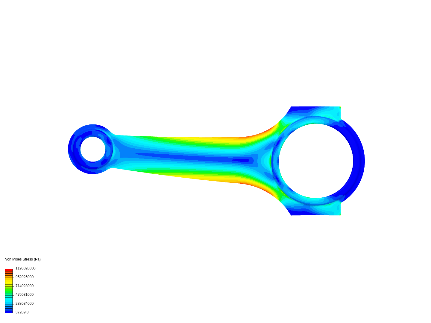 Tutorial 1: Connecting rod stress analysis image