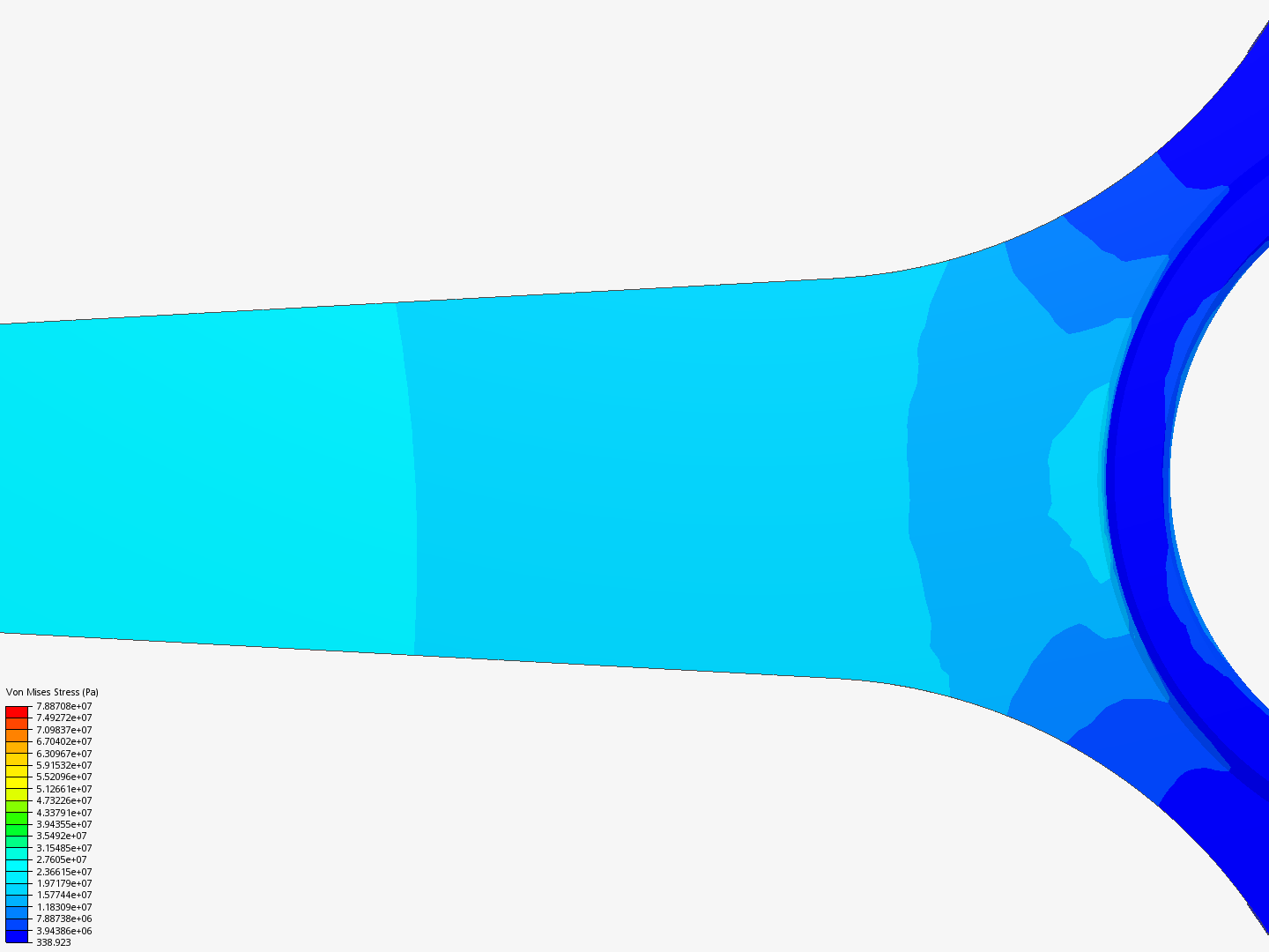 Tutorial 1: Connecting rod stress analysis image