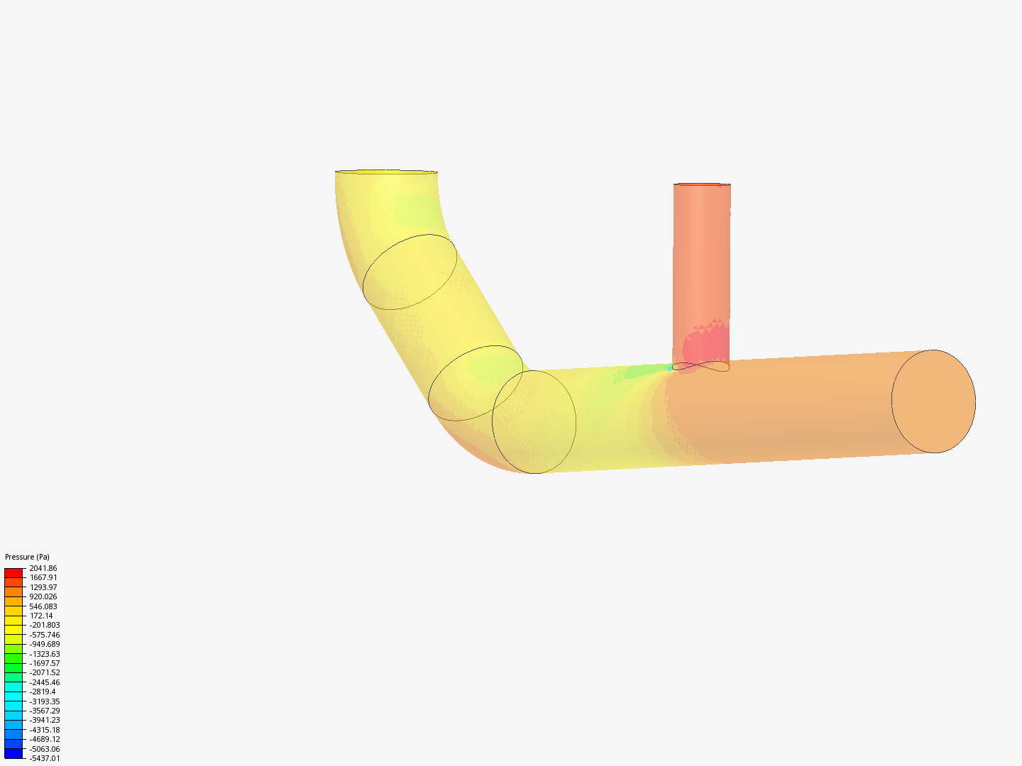 Tutorial 2: Pipe junction flow image