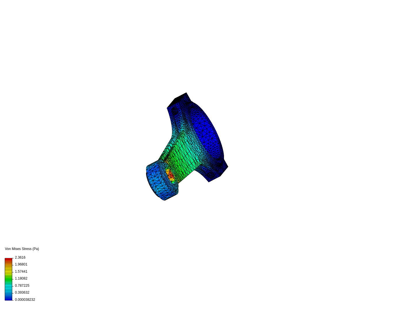 Tutorial 1: Connecting rod stress analysis image