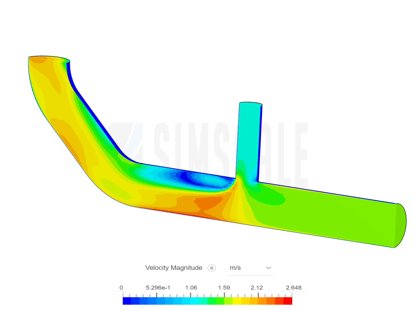 Tutorial 2: Pipe junction flow image