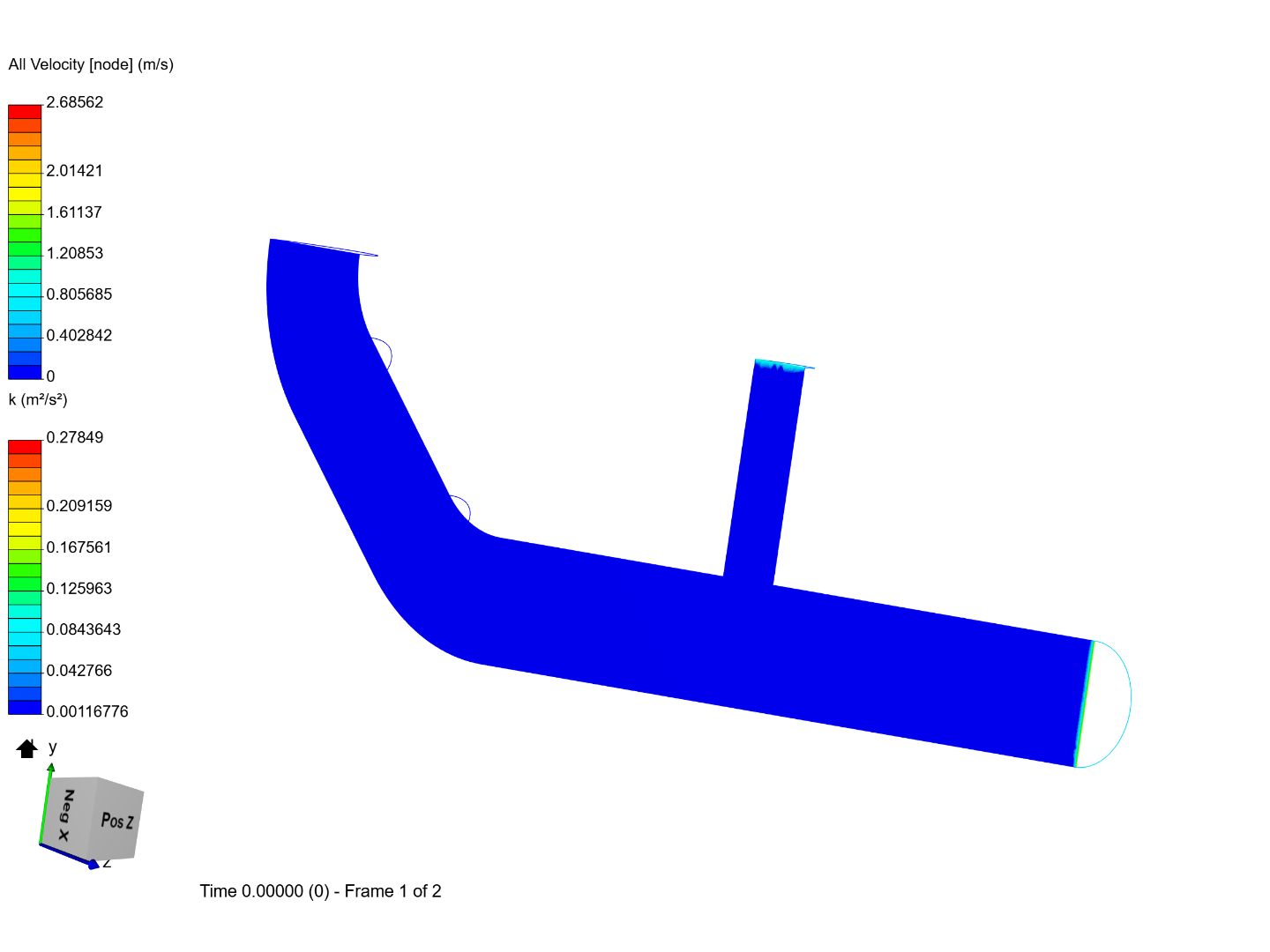 Tutorial 2: Pipe junction flow image