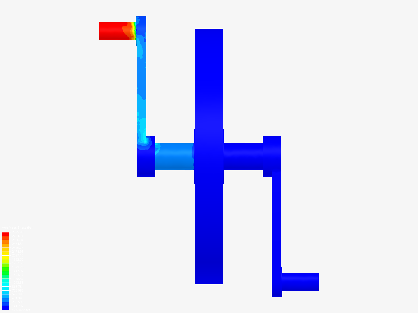 Simulation of a Crank Assembly - Copy image