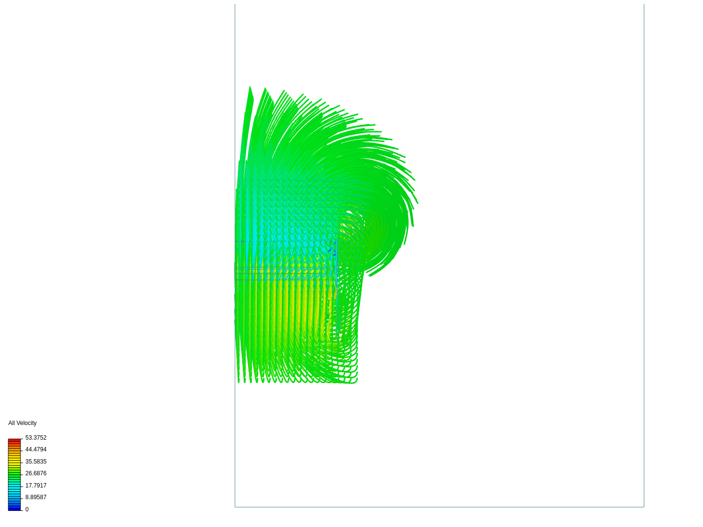 Half RearWing CFD_eren image