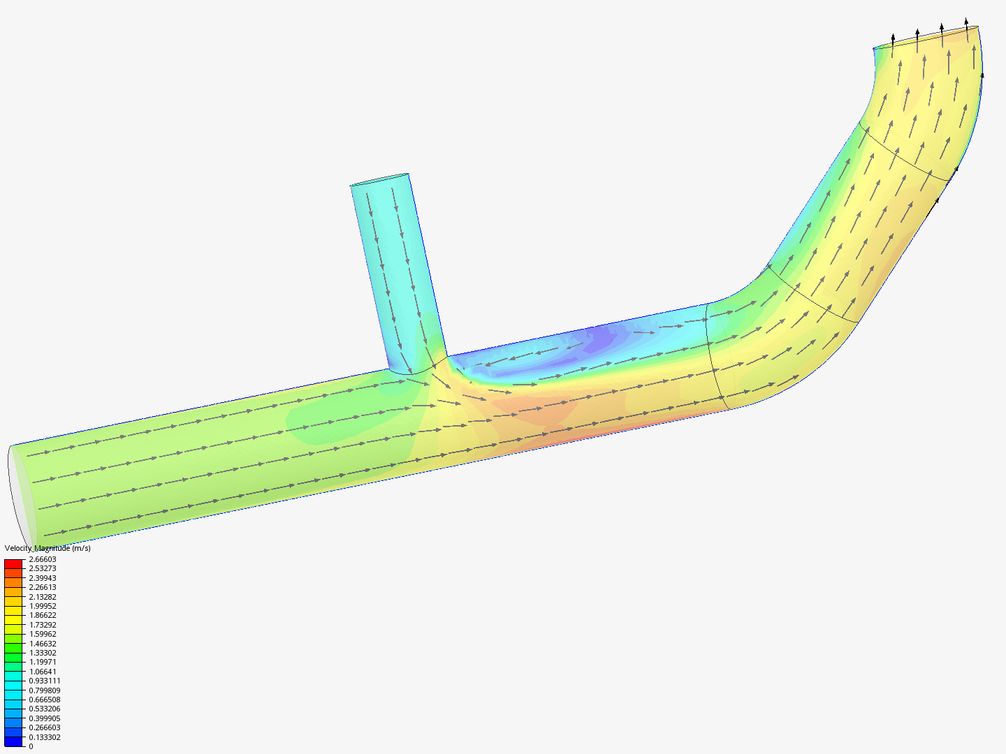 Tutorial 2: Pipe junction flow image