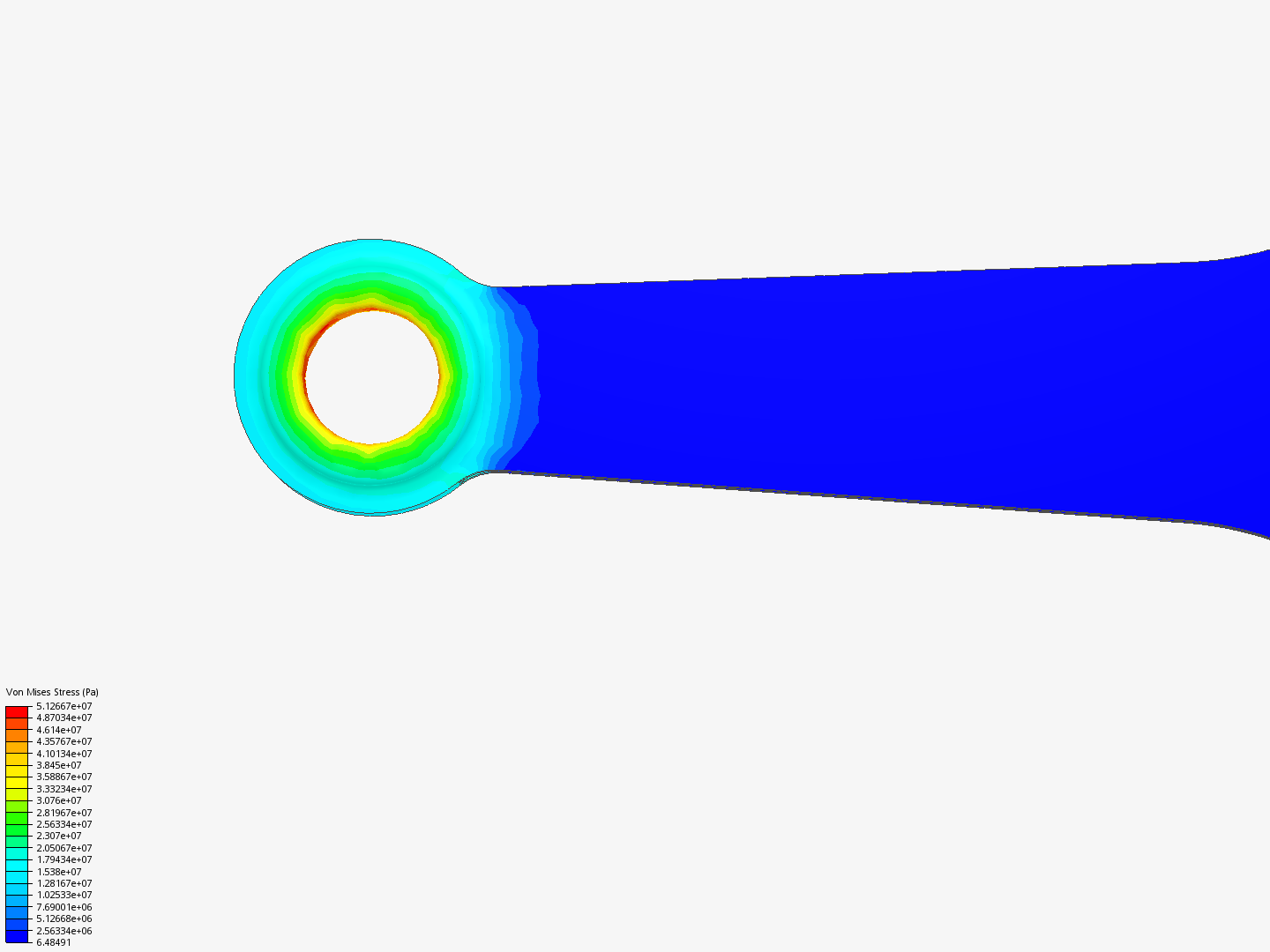 Tutorial 1: Connecting rod stress analysis image