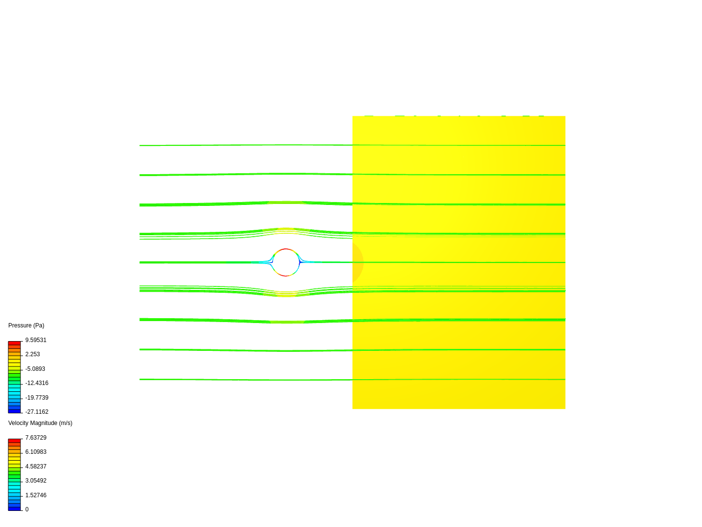 Test vortex image