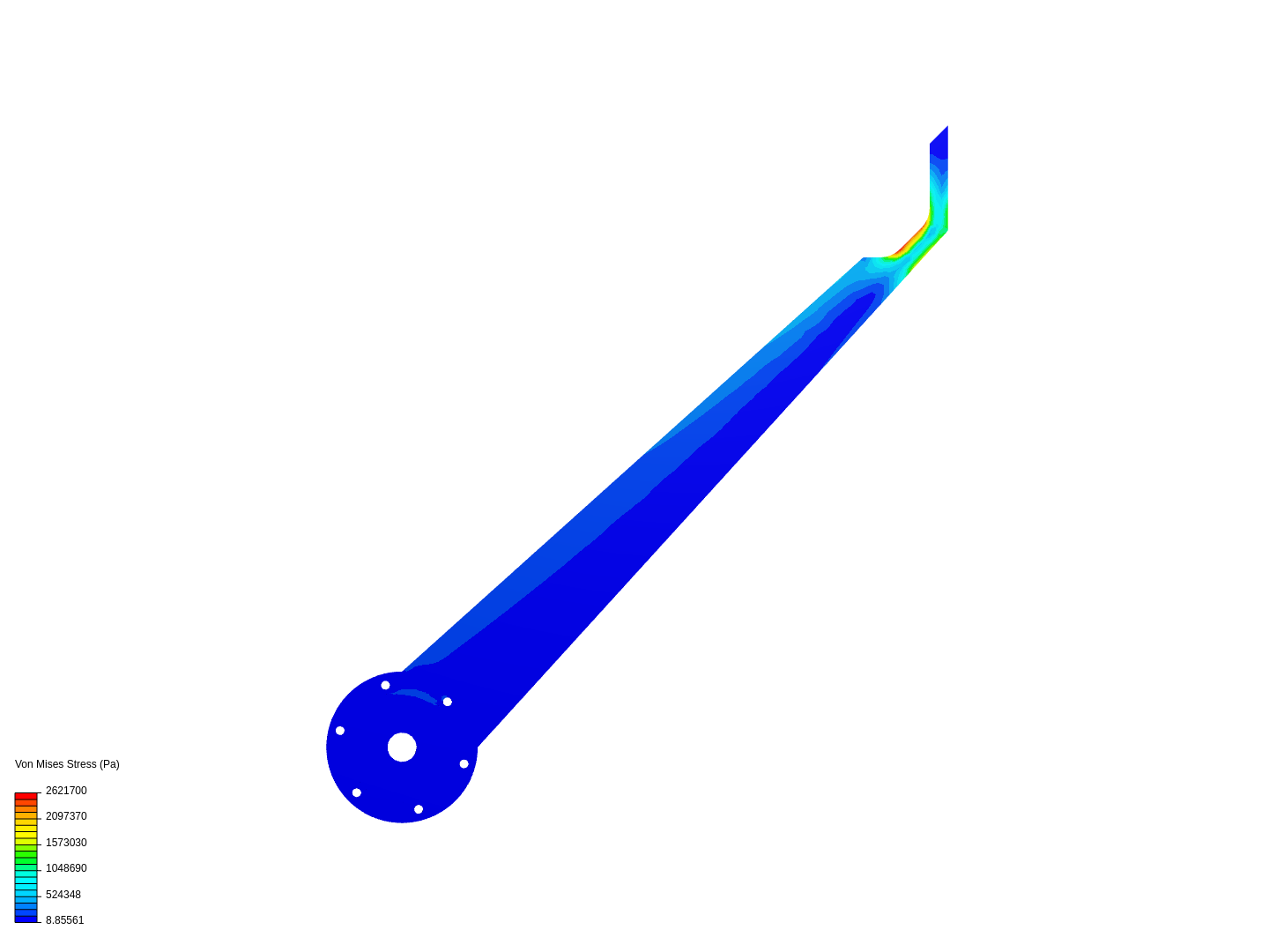 Tutorial 1: Connecting rod stress analysis image