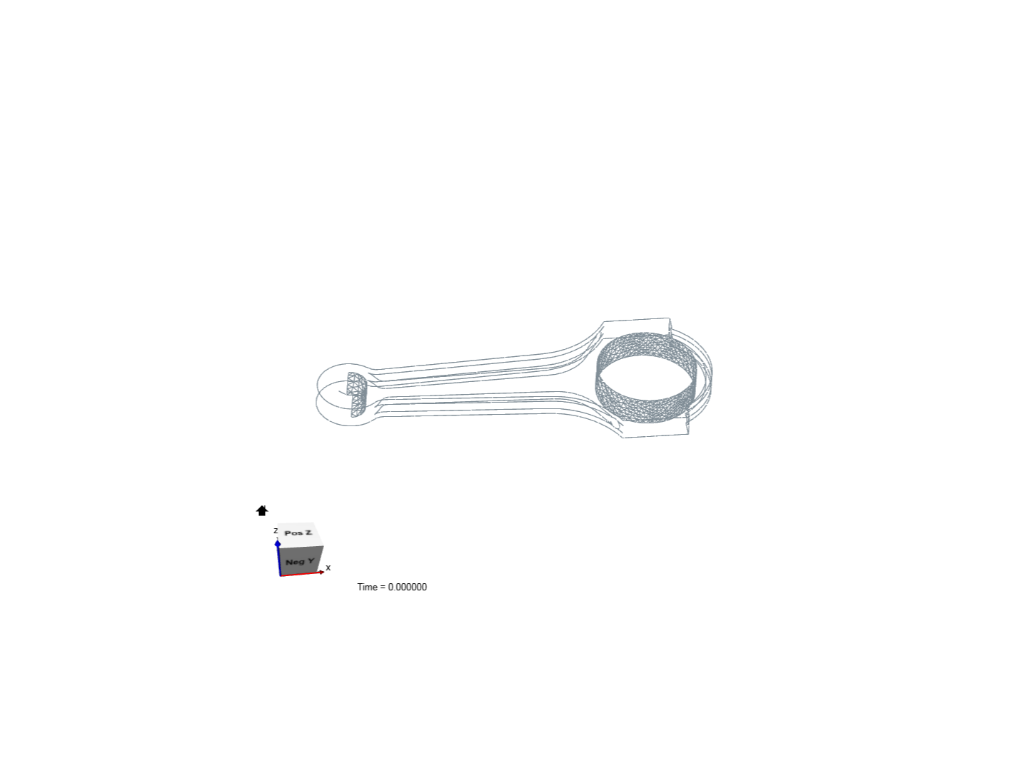 Tutorial 1: Connecting rod stress analysis image