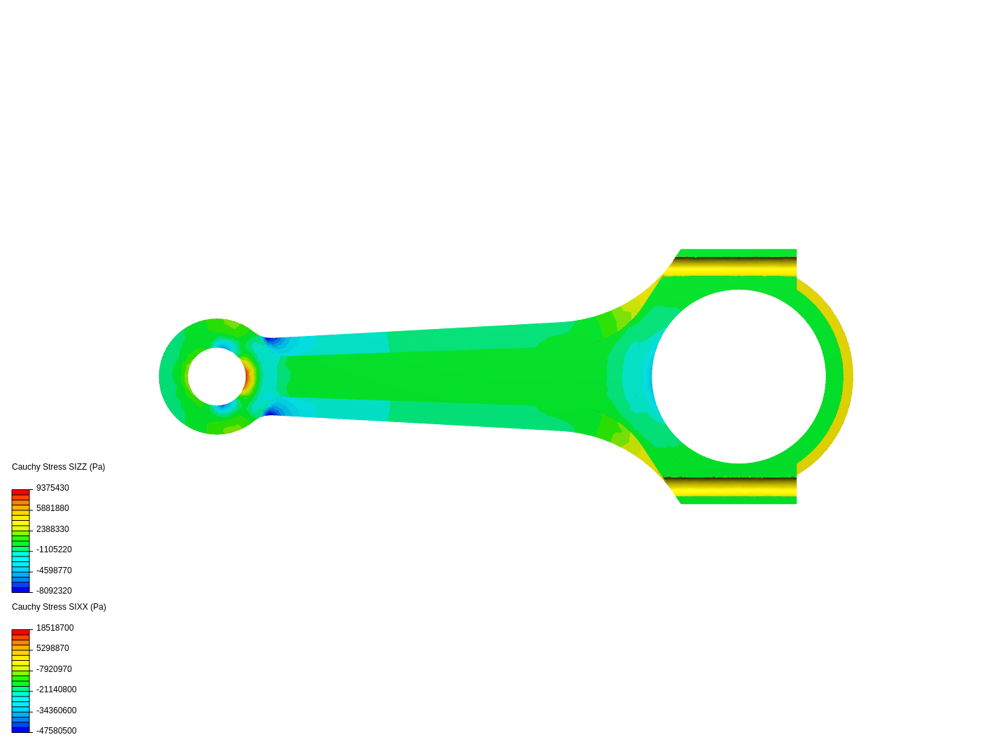 Tutorial 1: Connecting rod stress analysis image