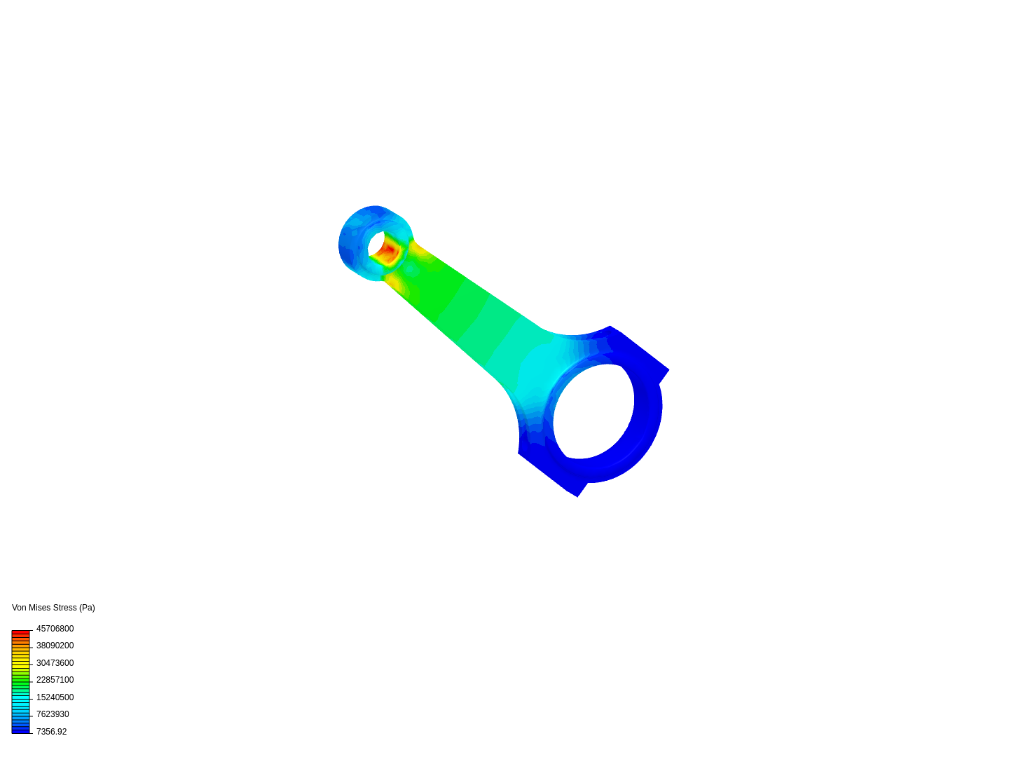 Tutorial 1: Connecting rod stress analysis image