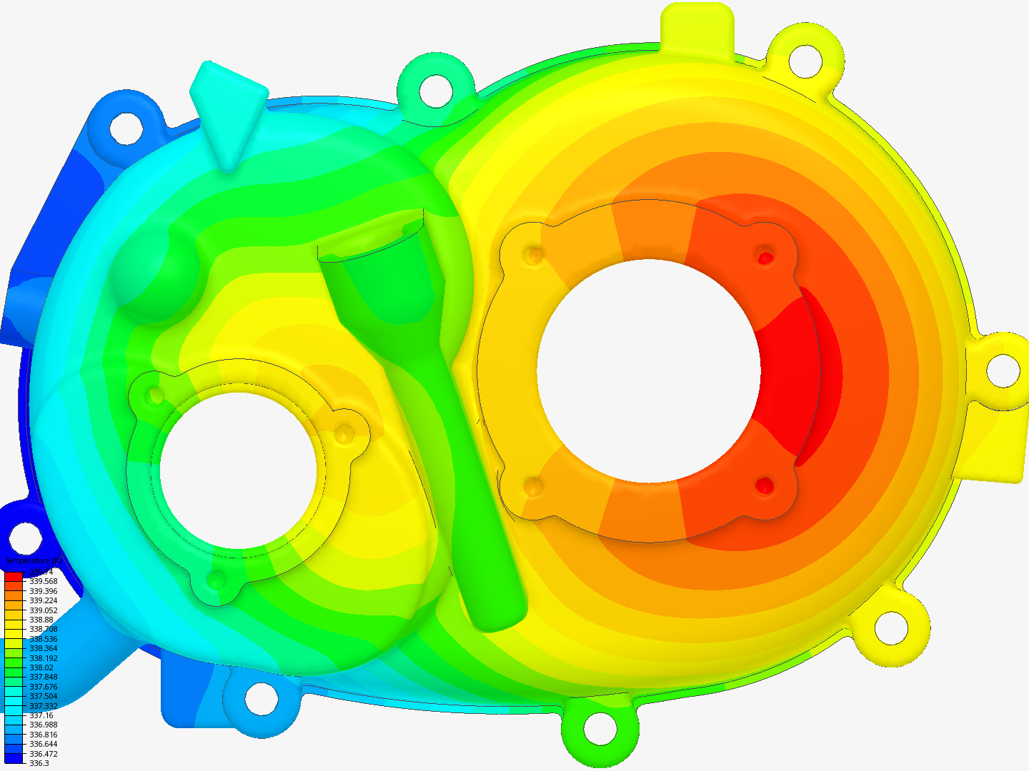 Tutorial: Thermal Analysis of a Differential Casing image