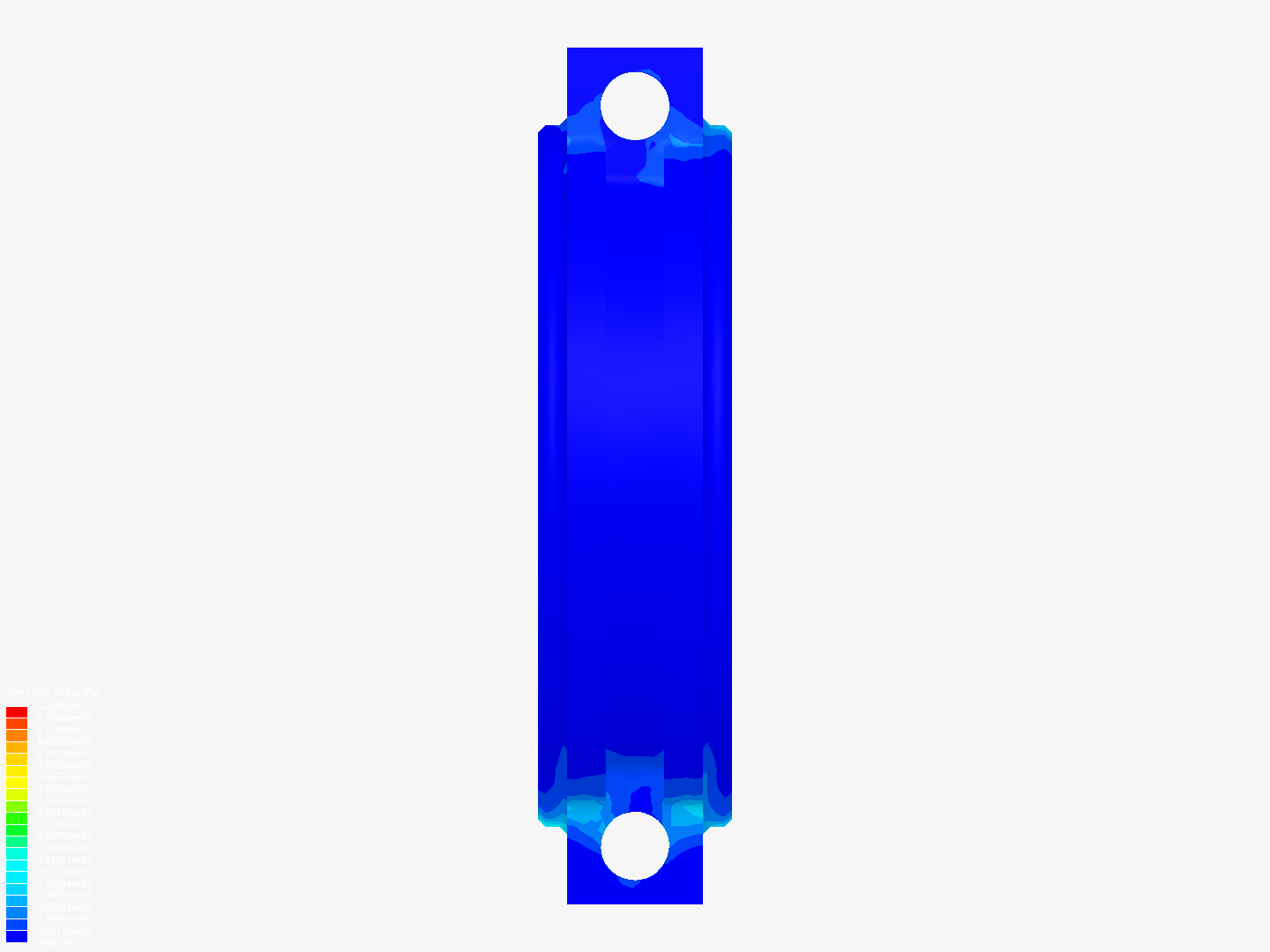 Tutorial 1: Connecting rod stress analysis image