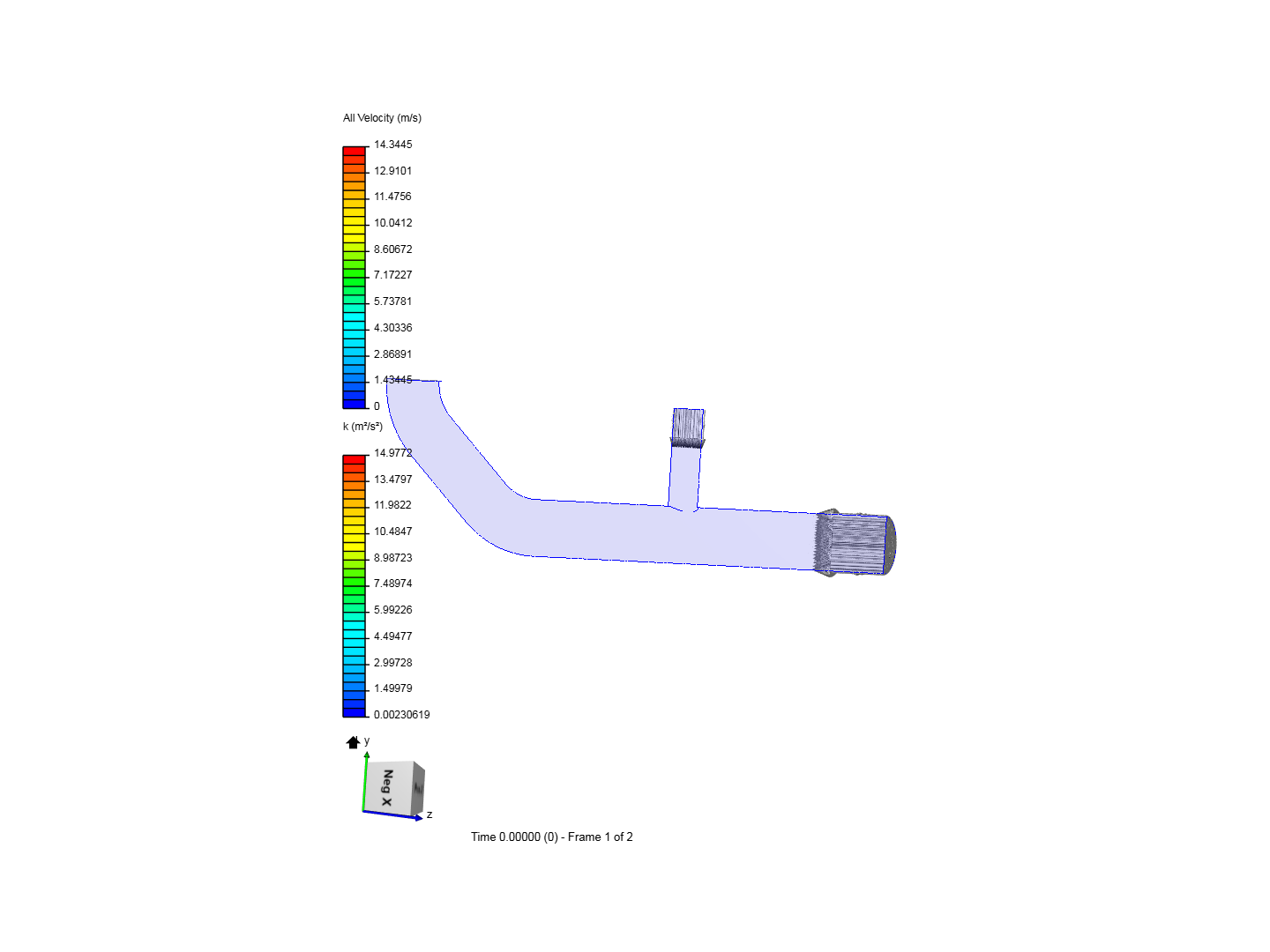 Tutorial 2: Pipe junction flow image