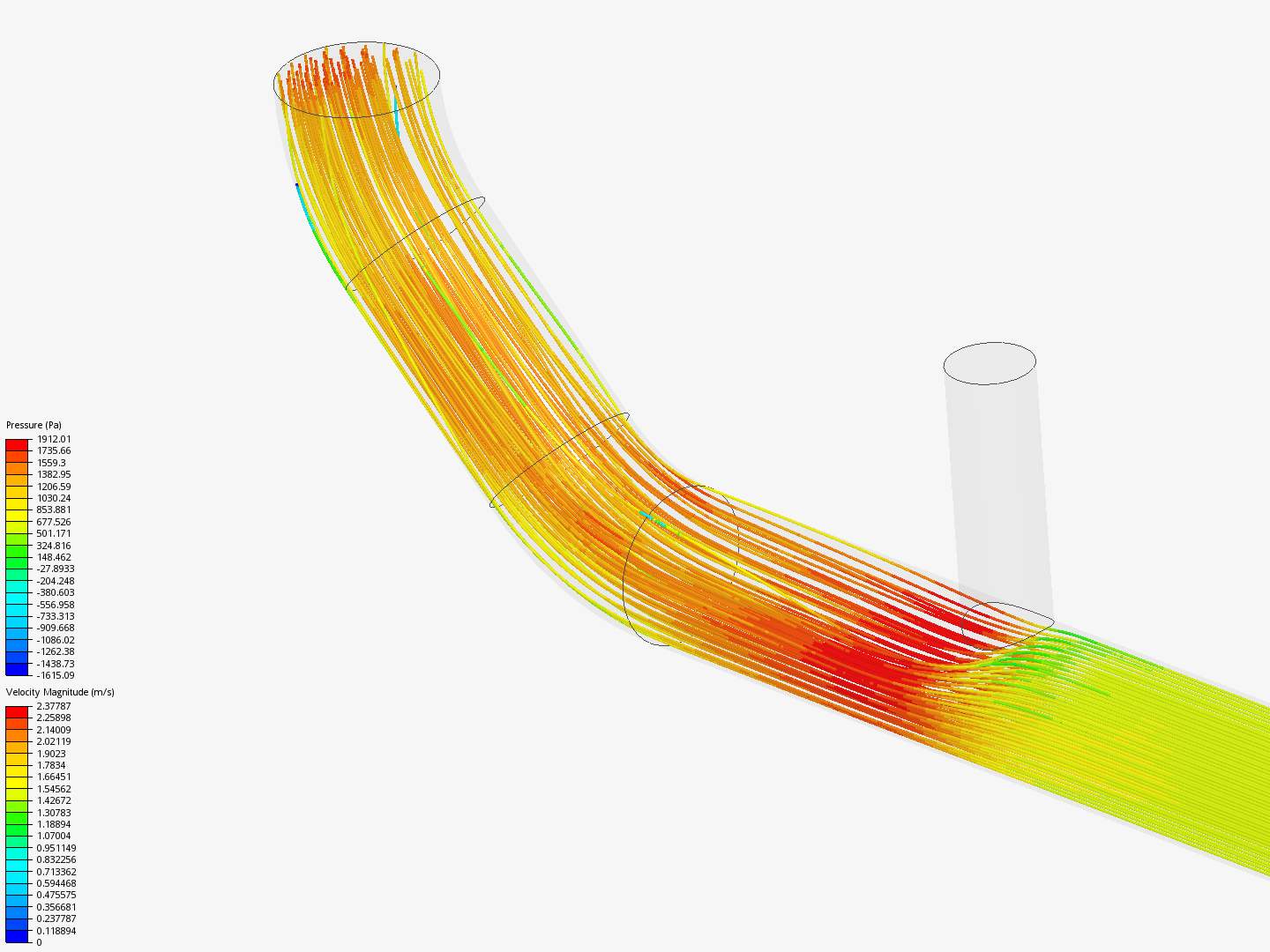 Tutorial: Pipe junction flow image