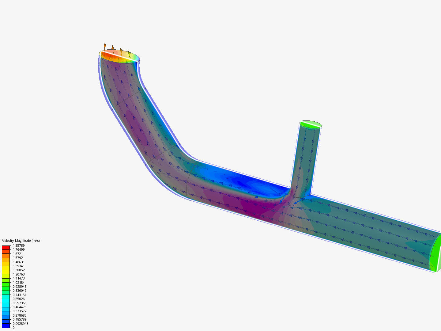 Tutorial 2: Pipe junction flow image