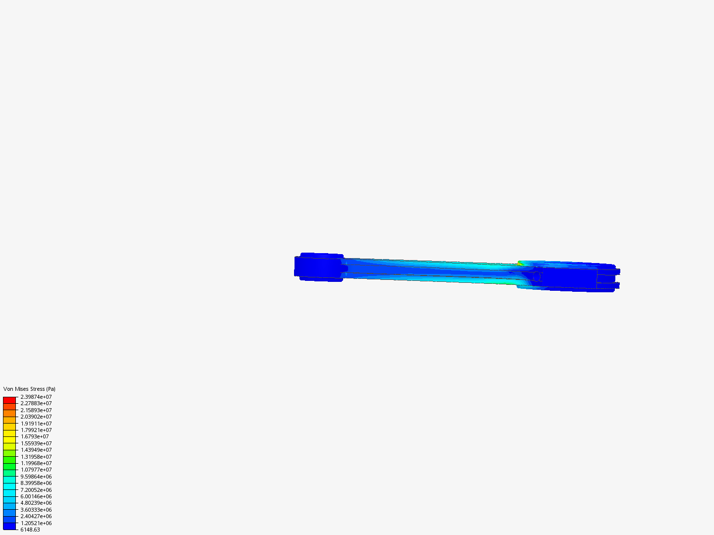 Tutorial 1: Connecting rod stress analysis image