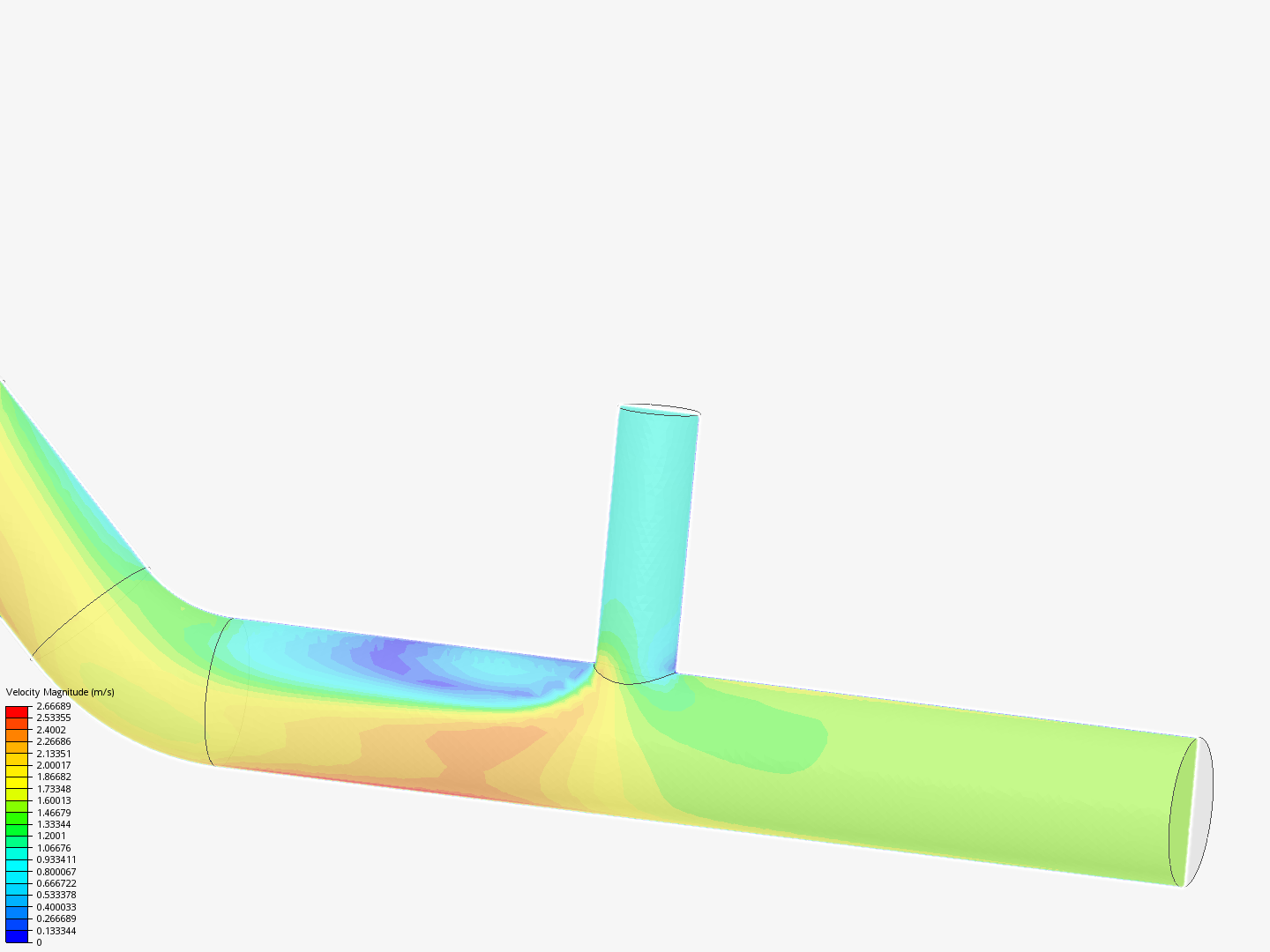 Tutorial 2: Pipe junction flow image